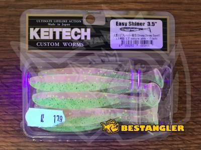 Keitech Easy Shiner 3.5" Sakura Pink - LT#02 - UV