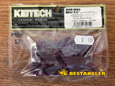 Keitech Mad Wag 3.5" Cosmos - LT#11