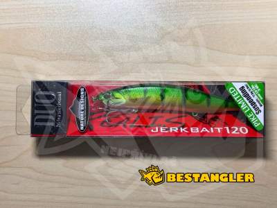DUO Realis Jerkbait 120SP PIKE LIMITED Yellow Perch ND - CCC3864