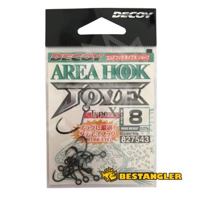 DECOY Area Hook Type X Jove #8