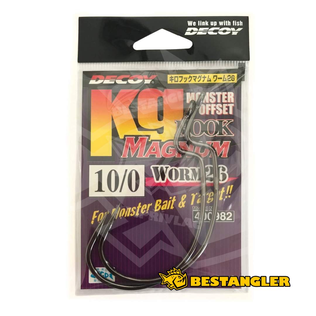 DECOY Worm 26 Kg HOOK Magnum #10/0 - 400982