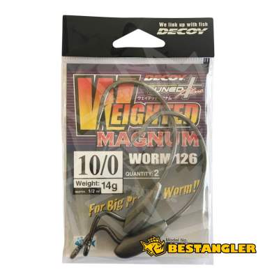DECOY Worm 126 Weighted Magnum #10/0