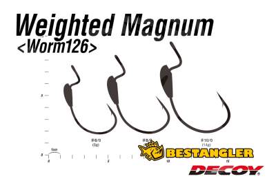 DECOY Worm 126 Weighted Magnum #8/0 - 401736