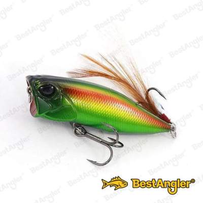 DUO Realis Popper 64 Ghost Minnow GEA3006 - DUO Realis Popper 64 (fotografie s háčky)