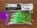 Keitech Little Spider 3.5" Chartreuse PP. - #106 - UV