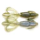 Keitech Crazy Flapper 4.4" Electric Green Craw - #464