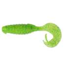 Keitech Flapper Grub 4" Lime / Chartreuse - #424