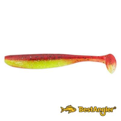 Keitech Easy Shiner 6.5" Chartreuse Silver Red - CT#25