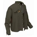 Geoff Anderson košile Polybrush 2 dlouhý rukáv - zelená