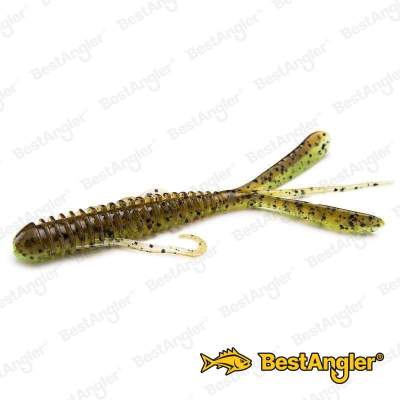 Keitech Hog Impact 3.5" Green Pumpkin Chartreuse