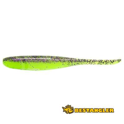 Keitech Shad Impact 4" Purple Chartreuse