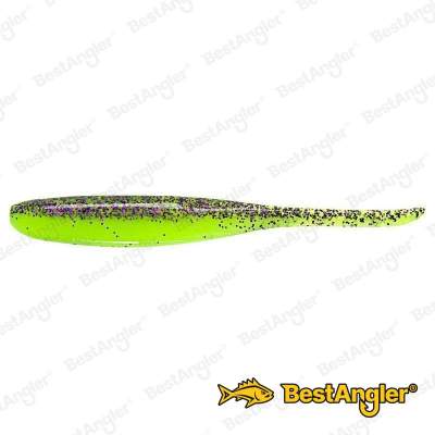 Keitech Shad Impact 4" Purple Chartreuse