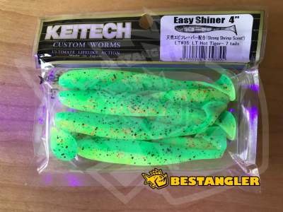 Keitech Easy Shiner 4" Hot Tiger - LT#35 - UV