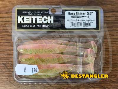 Keitech Easy Shiner 3.5" Sakura Pink - LT#02
