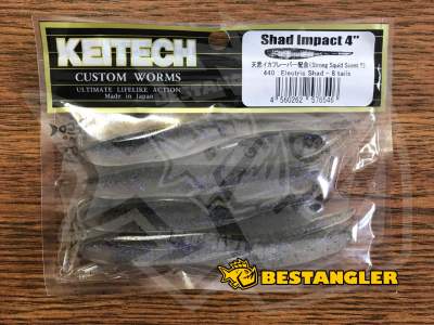 Keitech Shad Impact 4" Electric Shad - #440