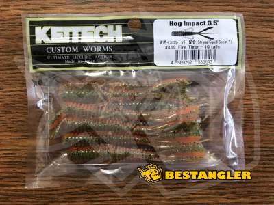 Keitech Hog Impact 3.5" Fire Tiger - #449