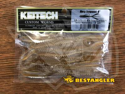 Keitech Hog Impact 4" Wakasagi - #412