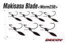 DECOY Worm 230 Makisasu Blade #2/0 2.5g - 404874