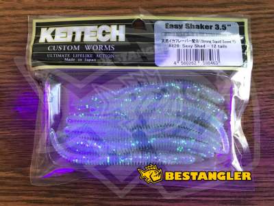 Keitech Easy Shaker 3.5" Sexy Shad - #426 - UV