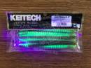 Keitech Easy Shaker 5.5" Green Pumpkin Chartreuse - #401 - UV