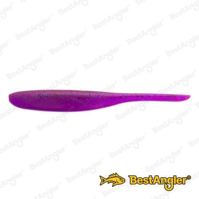 Keitech Shad Impact 4" Chameleon / Black & Blue FLK