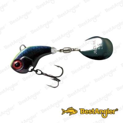 Jackall Deracoup 28 mm 1/2 oz 14 g Chartreuse Back Black