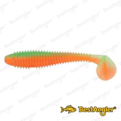 Keitech FAT Swing Impact 2.8" UV Lime / Orange - CT#27
