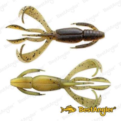 Keitech Crazy Flapper 3.6" Watermelon PP. / Yellow