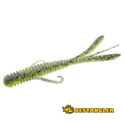 Keitech Hog Impact 4" Purple Chartreuse