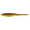 Keitech Shad Impact 3" Motoroil / Chartreuse