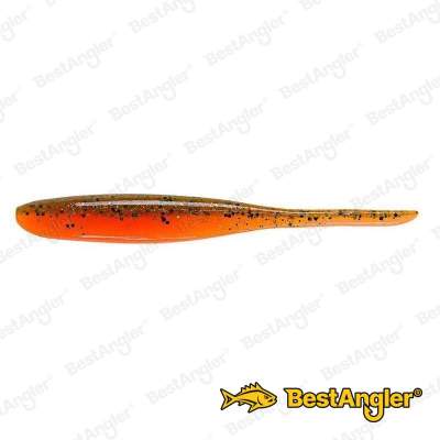 Keitech Shad Impact 2" Motoroil / Orange - CT#15