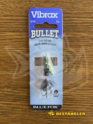 Třpytka Blue Fox Vibrax Bullet Fly #1 BCHB - VBF1 BCHB