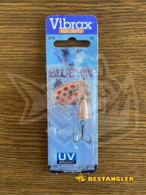 Třpytka Blue Fox Vibrax UV #2 CRBU - BFU2 CRBU