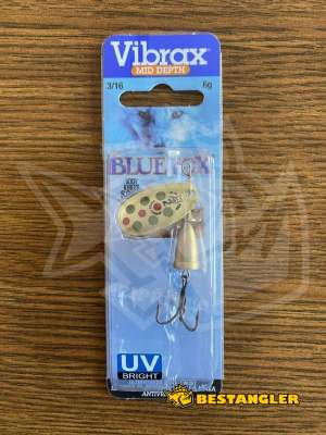 Třpytka Blue Fox Vibrax UV #2 GORU - BFU2 GORU