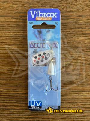 Třpytka Blue Fox Vibrax UV #2 SBRU - BFU2 SBRU
