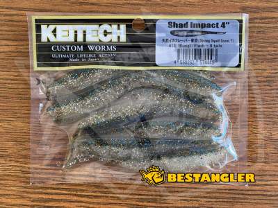 Keitech Shad Impact 4" Bluegill Flash - #418