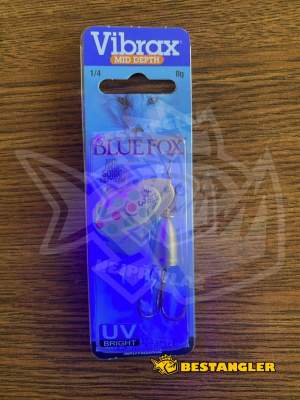 Třpytka Blue Fox Vibrax UV #3 GORU - BFU3 GORU - UV