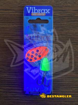 Třpytka Blue Fox Vibrax UV #3 OBYU - BFU3 OBYU - UV