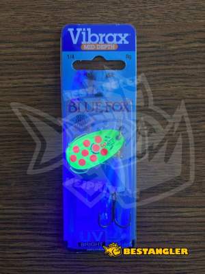 Třpytka Blue Fox Vibrax UV #3 YOPU - BFU3 YOPU - UV