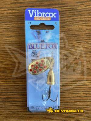 Třpytka Blue Fox Vibrax Hot Pepper #3 GYR - BFS3 GYR