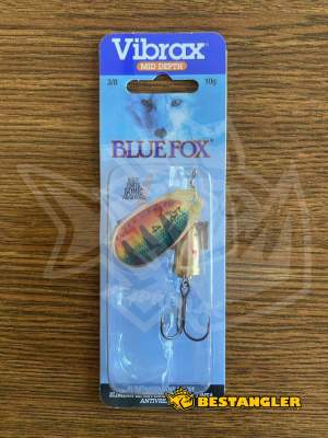Třpytka Blue Fox Vibrax Shad #4 P - BFSD4 P