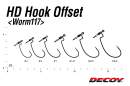 DECOY Worm 117 HD Hook Offset #3/0 - 818299