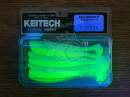 Keitech Easy Shiner 4" Ice Chartreuse - PAL#03 - UV
