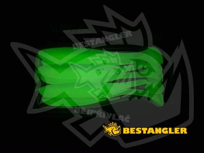 Keitech Easy Shiner 4.5" Lime Chartreuse Glow - EA#11 - GLOW