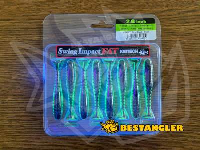 Keitech FAT Swing Impact 2.8" Fire Shad - CT#20 - UV