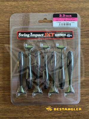 Keitech FAT Swing Impact 3.3" Fire Shad - CT#20