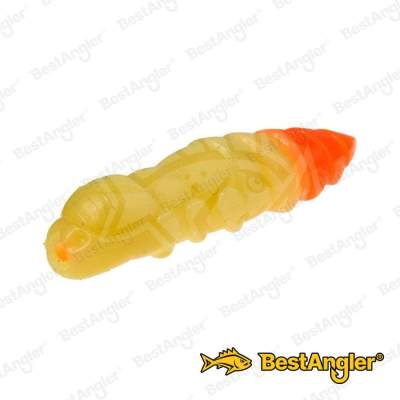 FishUp Pupa 1.2" #135 Cheese / Hot Orange