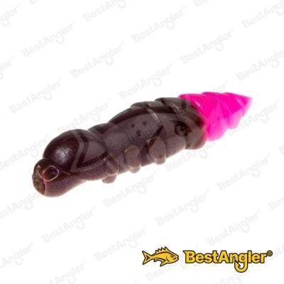 FishUp Pupa 1.5" #139 Earthworm / Hot Pink