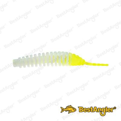 FishUp Tanta 2.5" #131 White / Hot Chartreuse
