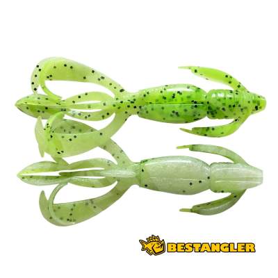 Keitech Crazy Flapper 2.8" Chartreuse Pepper Shad